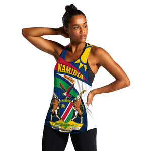 Namibia Rugby Women Racerback Tank - Welwitschias Go World Cup