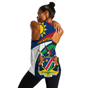 Namibia Rugby Women Racerback Tank - Welwitschias Go World Cup