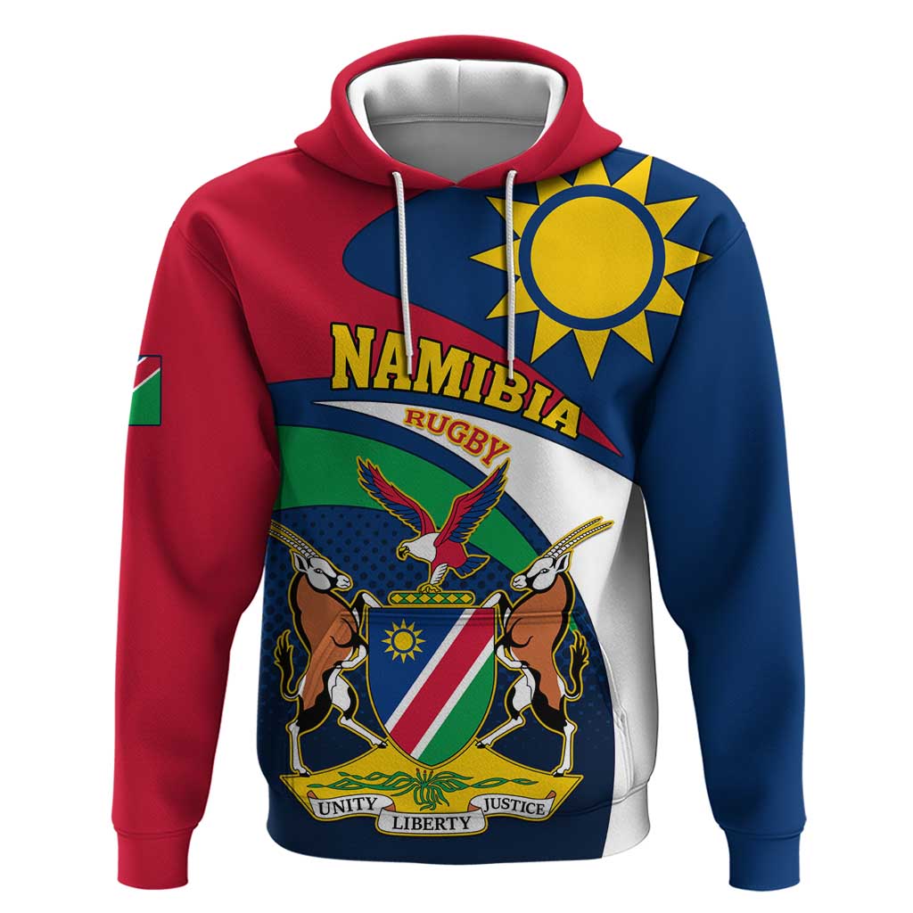 Namibia Rugby Zip Hoodie - Welwitschias Go World Cup