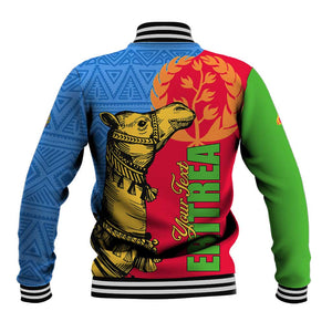 Eritrea Independence Day 2024 Baseball Jacket Eritrean Camel African Pattern LT01