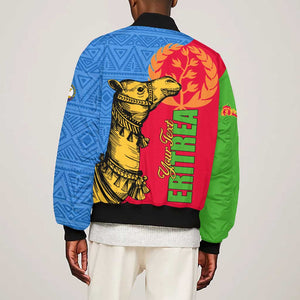 Eritrea Independence Day 2024 Bomber Jacket Eritrean Camel African Pattern