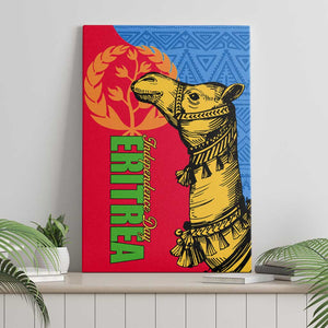 Eritrea Independence Day 2024 Canvas Wall Art Eritrean Camel African Pattern