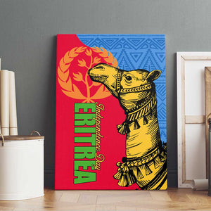 Eritrea Independence Day 2024 Canvas Wall Art Eritrean Camel African Pattern