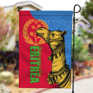 Eritrea Independence Day 2024 Garden Flag Eritrean Camel African Pattern