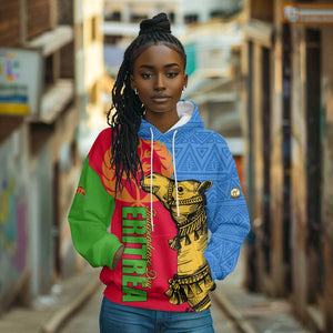 Eritrea Independence Day 2024 Hoodie Eritrean Camel African Pattern