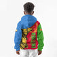 Eritrea Independence Day 2024 Kid Hoodie Eritrean Camel African Pattern