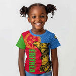 Eritrea Independence Day 2024 Kid T shirt Eritrean Camel African Pattern
