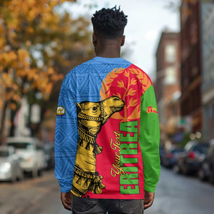 Eritrea Independence Day 2024 Long Sleeve Shirt Eritrean Camel African Pattern LT01