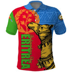 Eritrea Independence Day 2024 Polo Shirt Eritrean Camel African Pattern