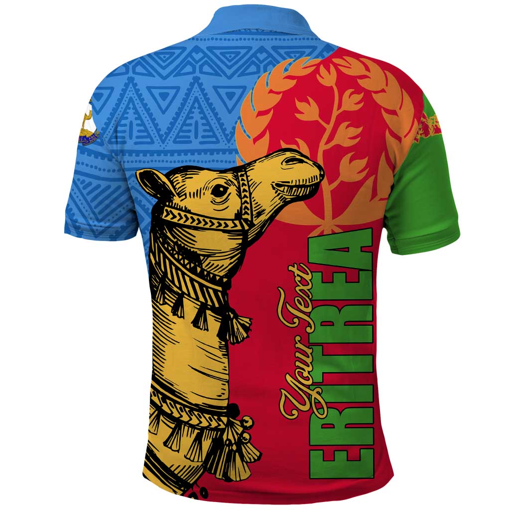 Eritrea Independence Day 2024 Polo Shirt Eritrean Camel African Pattern