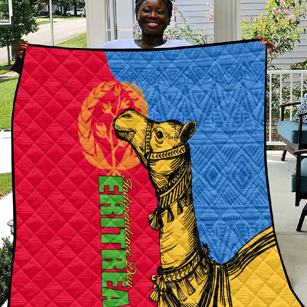 Eritrea Independence Day 2024 Quilt Eritrean Camel African Pattern