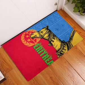 Eritrea Independence Day 2024 Rubber Doormat Eritrean Camel African Pattern