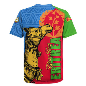 Eritrea Independence Day 2024 Rugby Jersey Eritrean Camel African Pattern