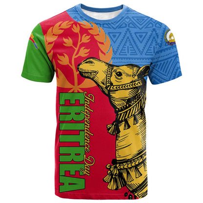 Eritrea Independence Day 2024 T shirt Eritrean Camel African Pattern
