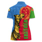Eritrea Independence Day 2024 Women Polo Shirt Eritrean Camel African Pattern