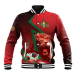Custom Morocco 2026 World Football Baseball Jacket Together for One Goal Champions