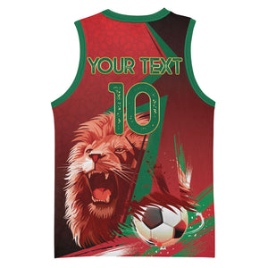 Custom Morocco 2026 World Football Basketball Jersey Together for One Goal Champions