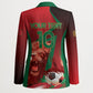 Custom Morocco 2026 World Football Blazer Together for One Goal Champions