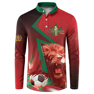 Custom Morocco 2026 World Football Button Sweatshirt Together for One Goal Champions