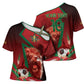 Custom Morocco 2026 World Football Cross Shoulder Shirt Together for One Goal Champions