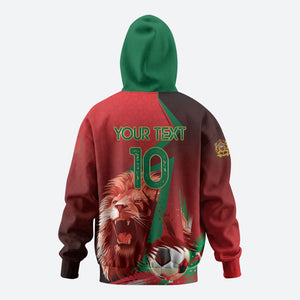 Custom Morocco 2026 World Football Hoodie Together for One Goal Champions
