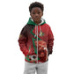 Custom Morocco 2026 World Football Kid Hoodie Together for One Goal Champions