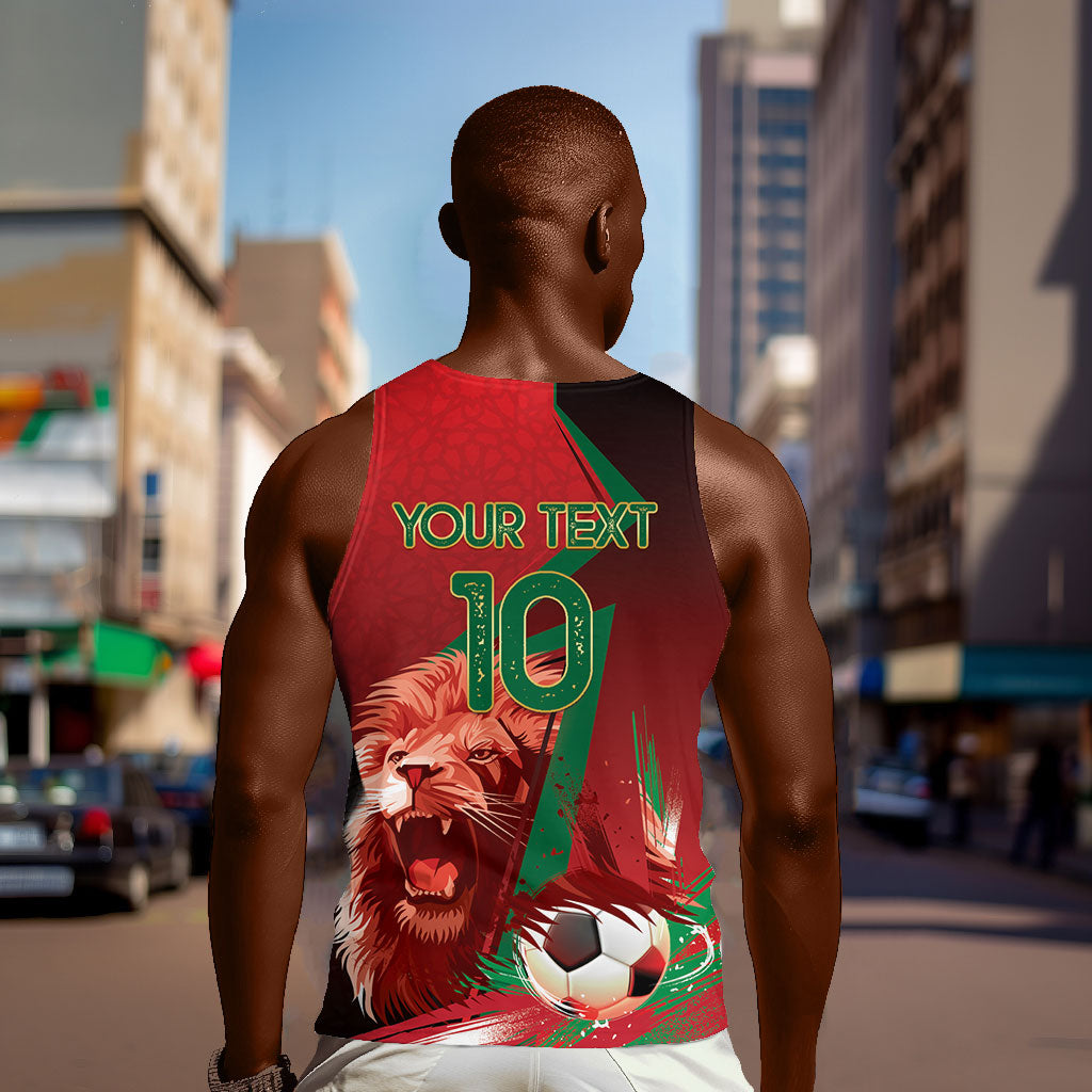 Custom Morocco 2026 World Football Men Tank Top Together for One Goal Champions