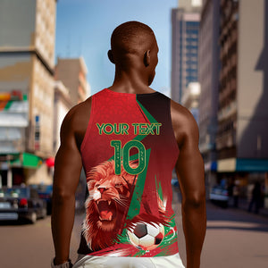 Custom Morocco 2026 World Football Men Tank Top Together for One Goal Champions