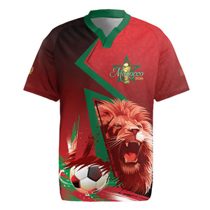 Custom Morocco 2026 World Football Rugby Jersey Together for One Goal Champions