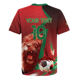Custom Morocco 2026 World Football Rugby Jersey Together for One Goal Champions