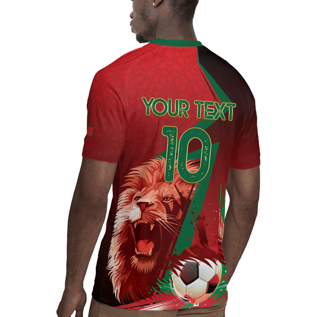Custom Morocco 2026 World Football Rugby Jersey Together for One Goal Champions