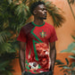 Custom Morocco 2026 World Football T shirt Together for One Goal Champions