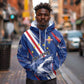 Custom World Football 2026 Cabo Verde Hoodie Tubaroes Azuis Victory