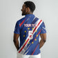 Custom World Football 2026 Cabo Verde Polo Shirt Tubaroes Azuis Victory LT01