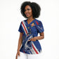 Custom World Football 2026 Cabo Verde Scrub Top Tubaroes Azuis Victory