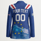 Custom Cape Verde Football 2026 Blue Shark Blazer Go Champions