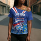 Custom Cape Verde Football 2026 Blue Shark Cross Shoulder Shirt Go Champions