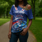 Custom Cape Verde Football 2026 Blue Shark Cross Shoulder Shirt Go Champions