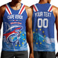 Custom Cape Verde Football 2026 Blue Shark Men Tank Top Go Champions