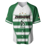 Custom Zimbabwe Rugby 3rd Africa Cup Baseball Jersey The Sables Back-to-Back Champions