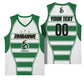 Custom Zimbabwe Rugby 3rd Africa Cup Basketball Jersey The Sables Back-to-Back Champions