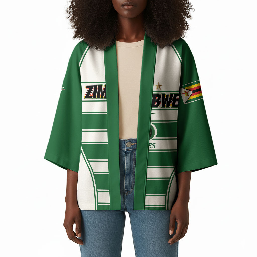 Custom Zimbabwe Rugby 3rd Africa Cup Kimono The Sables Back-to-Back Champions