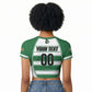 Custom Zimbabwe Rugby 3rd Africa Cup Raglan Cropped T shirt The Sables Back-to-Back Champions