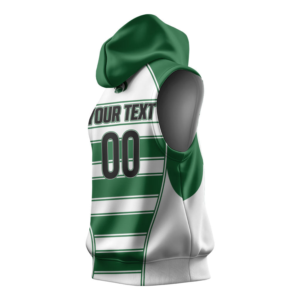 Custom Zimbabwe Rugby 3rd Africa Cup Sleeveless Hoodie The Sables Back-to-Back Champions