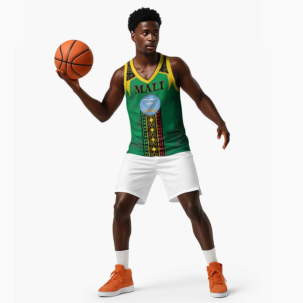 Mali Basketball Jersey Mali ka Fasojamana LT01