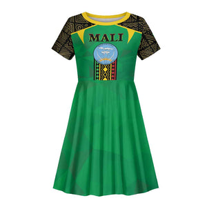 Mali Kid Short Sleeve Dress Mali ka Fasojamana