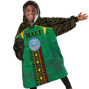 Mali KId Wearable Blanket Hoodie Mali ka Fasojamana