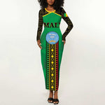 Mali Long Sleeve Bodycon Dress Mali ka Fasojamana LT01