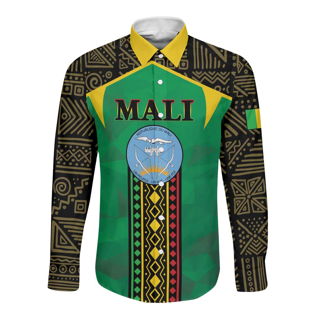 Mali Long Sleeve Button Shirt Mali ka Fasojamana