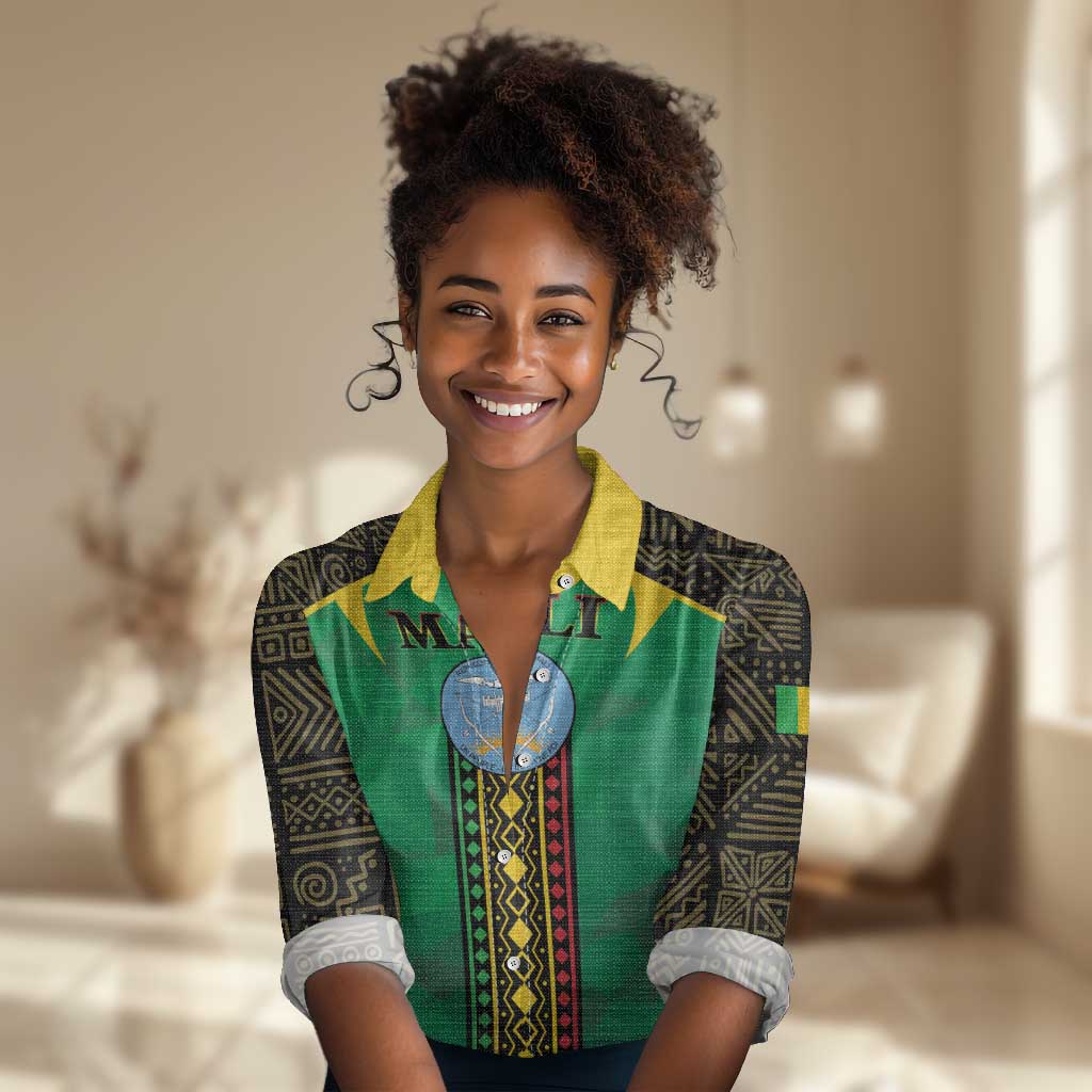 Mali Women Casual Shirt Mali ka Fasojamana LT01